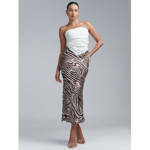 BWLDR Rok 'Alisa'  bruin / rood / wit