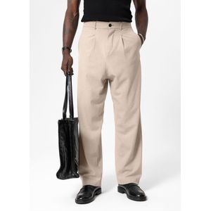 VAMOS CLO Bandplooibroek 'Columbia'  nude