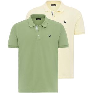 Cool Hill Shirt  pasteelgeel / lichtgroen