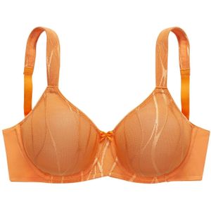 Nuance - Minimizer-Bh - Glanzend Jacquard - Met Beugel - Brede Bandjes