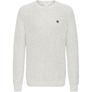 !Solid Trui 'SDRicky'  lichtgrijs