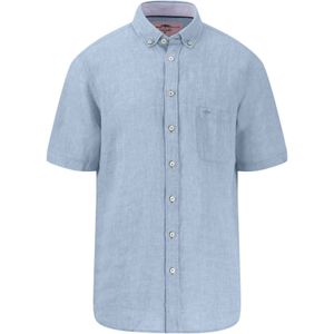 Fynch Hatton - Premium Linnen Overhemd - Korte Mouwen