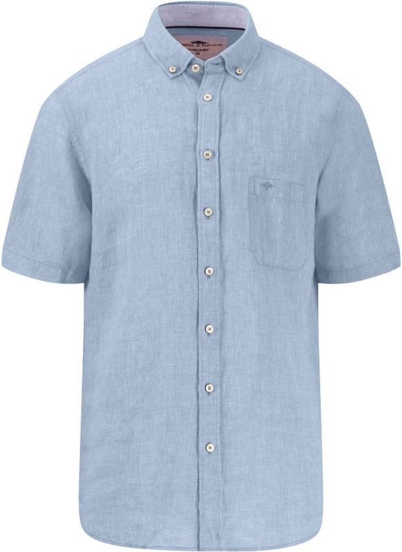 Fynch Hatton - Premium Linnen Overhemd - Korte Mouwen