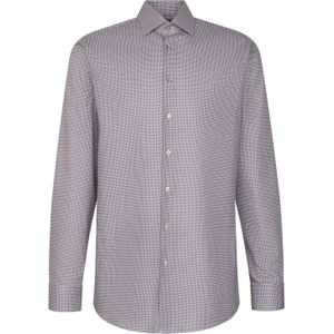 SEIDENSTICKER Zakelijk overhemd 'Schwarze Rose'  beige / donkerrood / zwart / wit