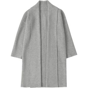 Imily Bela Gebreid vest  grijs