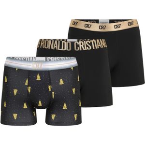 CR7 - Cristiano Ronaldo Boxershorts  goud / basaltgrijs / zwart / wit