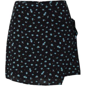 A LOT LESS Rok 'Swantje'  duifblauw / zwart / offwhite