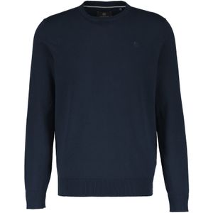 Lerros - LERROS Crewneck - Gebreide Pullover - Classic Navy - 100% Katoen
