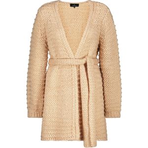 monari Gebreid vest  sand