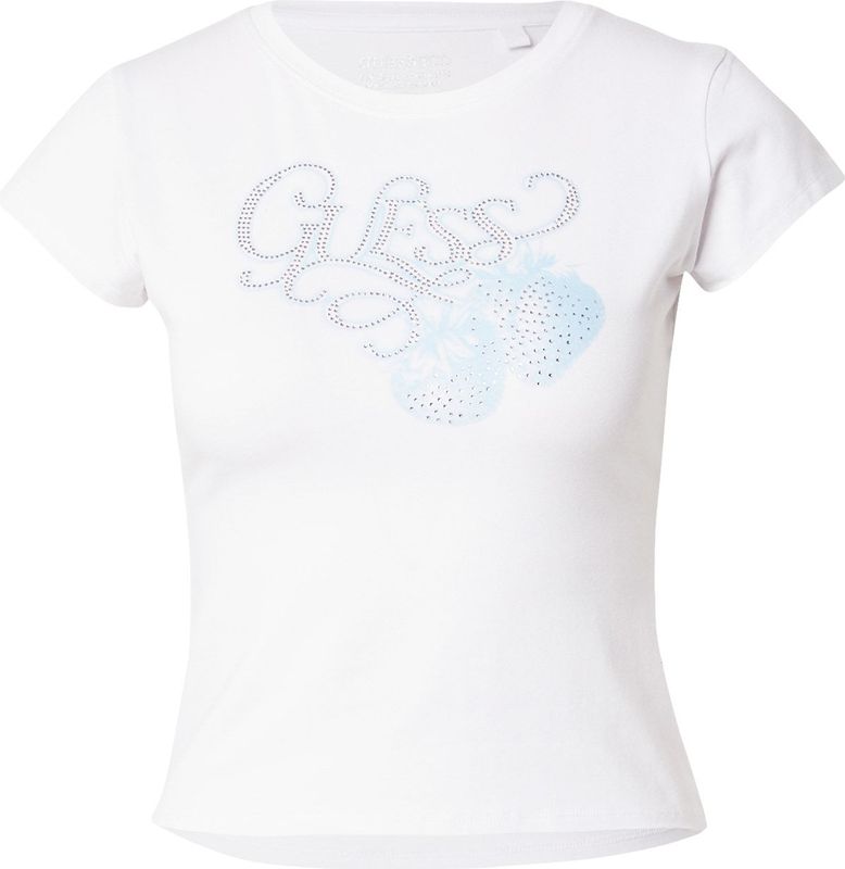 Guess - R5 - T-shirt - Katoen/Modal Stretch - Dames - Wit
