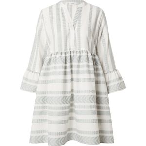 JDY Jurk  grijs / wit