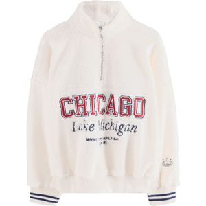 Next Trui  lichtbeige / navy / rood