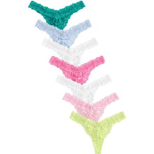 Next String  lichtblauw / smaragd / lichtgroen / pink / rosa / wit / offwhite