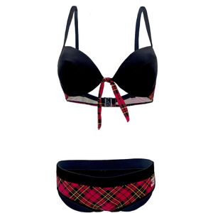 BECO the world of aquasports Bikini  rood / zwart