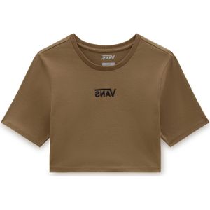 VANS Shirt 'Flying V'  bruin / zwart