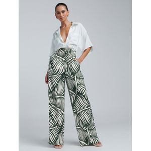 BWLDR Broek 'Alaila'  spar / wit