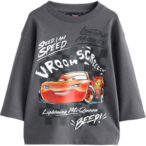 Next Shirt  antraciet / grafiet / rood / wit