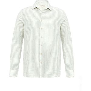 Antioch Overhemd  kaki / offwhite