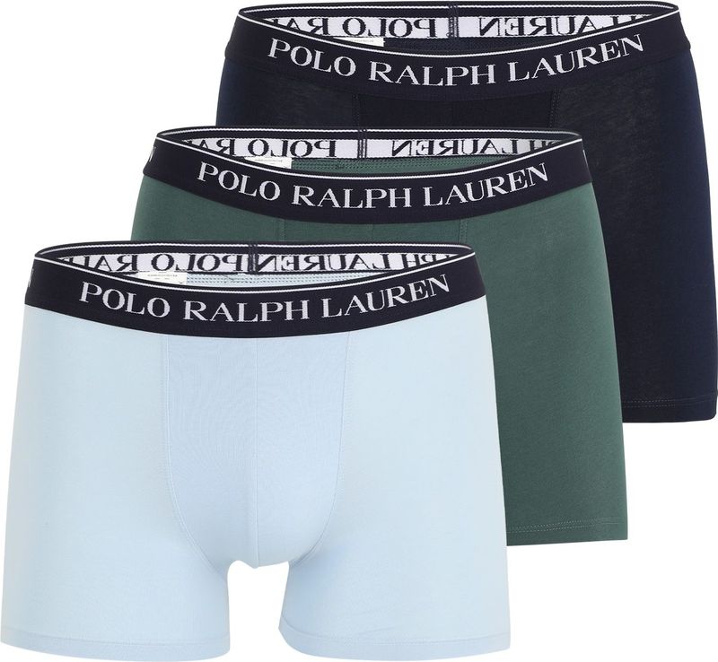 Polo Ralph Lauren Boxershorts 'Classic'  navy / pastelblauw / spar / wit