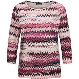 Goldner Shirt  donkerblauw / bessen / pink / offwhite