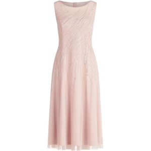 Vera Mont - Geborduurde Avondjurk - Roze - Dames - Pailletten