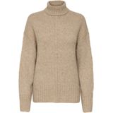 JDY Trui 'JDYMalone'  beige gemêleerd