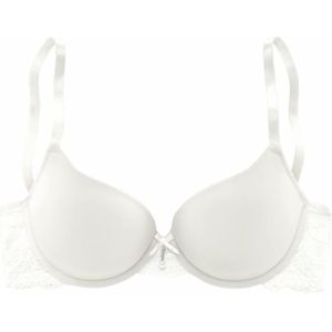 LASCANA - BH - Crème - Full Cup - T-shirt - Met Beugel
