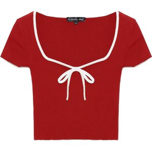 No Matter What Shirt  rood / wit