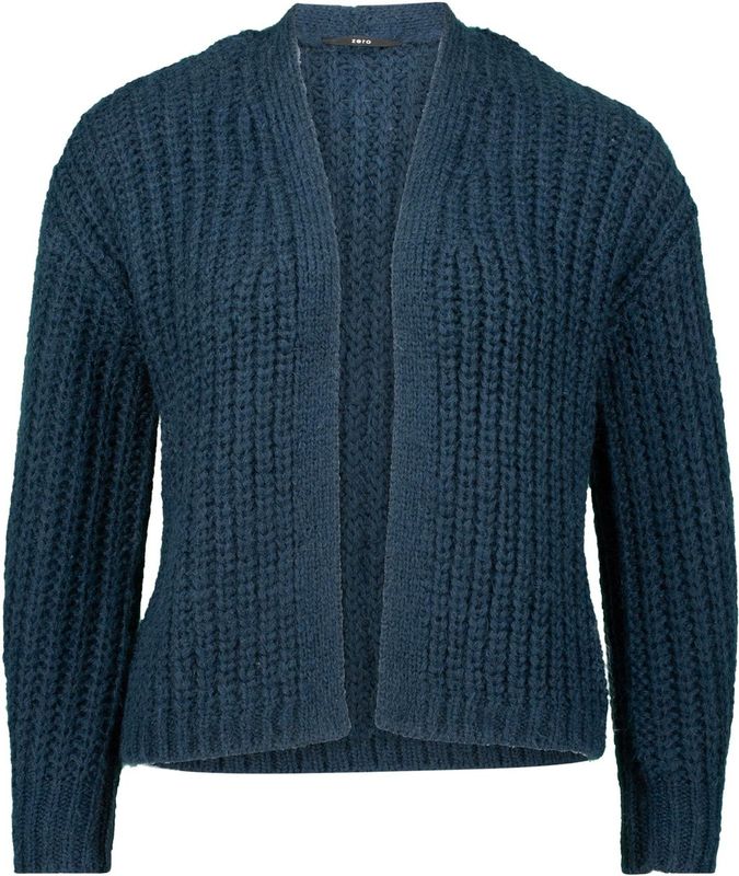 zero Gebreid vest  donkerblauw