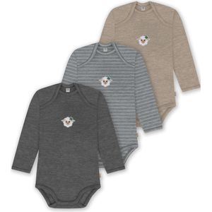 normani Rompertje/body 'Auckland'  grijs / taupe / antraciet / donkergrijs