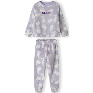 MINOTI Nachtkledij  lila gemêleerd / bordeaux / wit