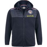 Jack - Effen - Fleece - Lange Mouw - Verstelbare Capuchon