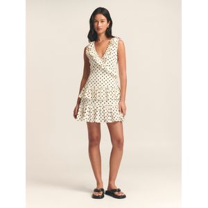 St MRLO Jurk 'Jada'  crème / zwart