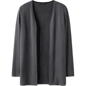 TWO SOON Gebreid vest  donkergrijs