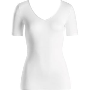 Hanro Onderhemd ' Cotton Seamless Kurzarm '  wit