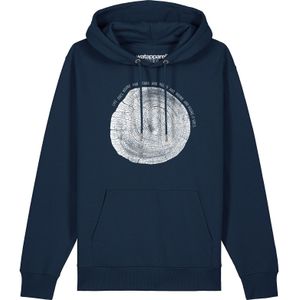 Watapparel Sweatshirt ' Baumscheibe '  navy / wit gemêleerd