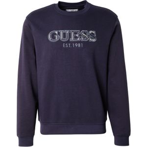 GUESS Sweatshirt  lichtblauw / donkerblauw / wit