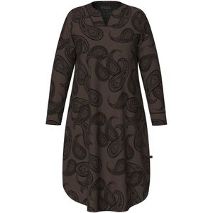 Ulla Popken Nachthemd  bruin / zwart