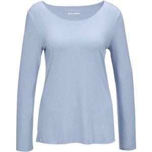 Goldner Shirt  lichtblauw