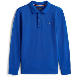 TOMMY HILFIGER Shirt 'Piqué'  kobaltblauw