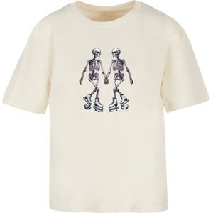 F4NT4STIC Shirt  sand / zwart / wit