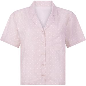 Hunkemöller - Katoenen Pyjama Top - Roze