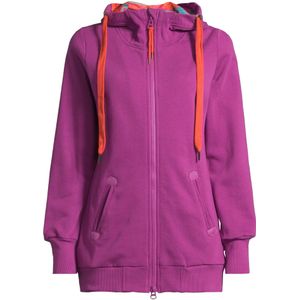 salzhaut - Sweatvest - Lila - Met Ritssluiting - Capuchon