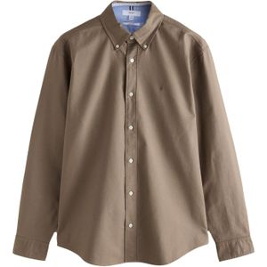 Next Overhemd  donkerbeige