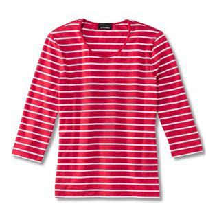 Goldner Shirt  rood / wit