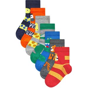 Next Sokken  nachtblauw / lichtblauw / donkergrijs / grijs gemêleerd / groen / oranje / rood