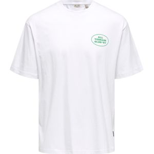 Onsnathan - T-shirts - Katoen - Korte Mouwen - Relaxed Fit - Bedrukt Detail