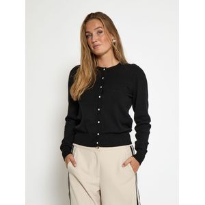 DESIRES Gebreid vest 'Irinja'  zwart