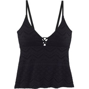 Look - Tankini - Zwart - Borduursels - Verwijderbare Softcups