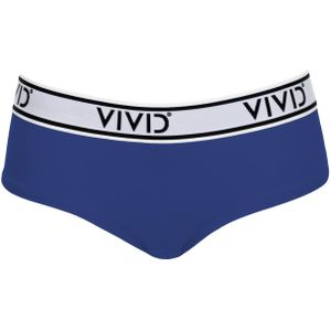 VIVID Bikinibroek  blauw / wit